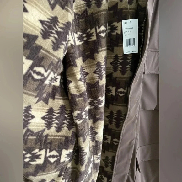 Weatherproof Vintage Brown Jacket with Pockets Size Large Men - Picture 8 of 10